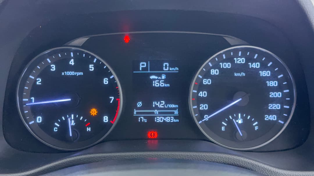 2017 Hyundai Elantra Active 2.0 Mpi, Automatic, 130483 km, Odometer View