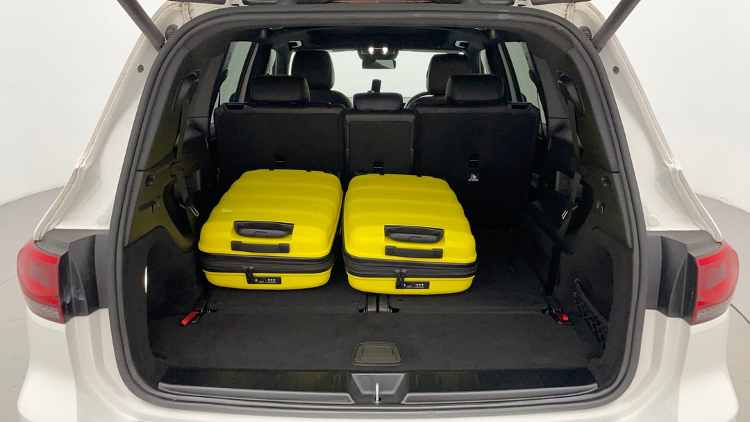 Boot Inside View with Luggage