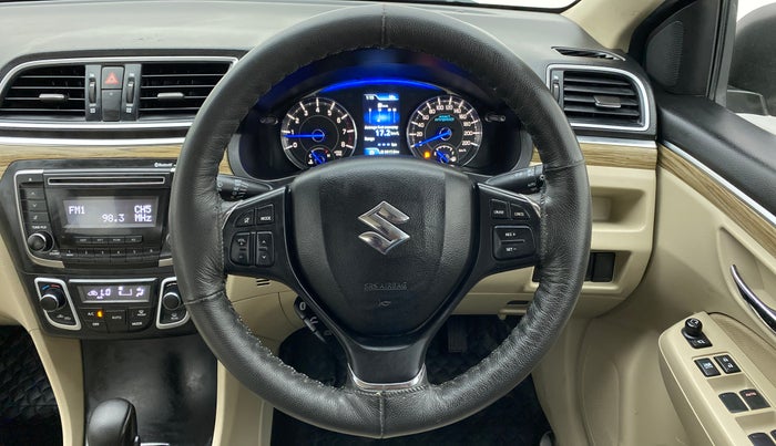 2019 Maruti Ciaz 1.5 ZETA VVT SHVS AT, Petrol, Automatic, 19,812 km, Steering Wheel Close Up