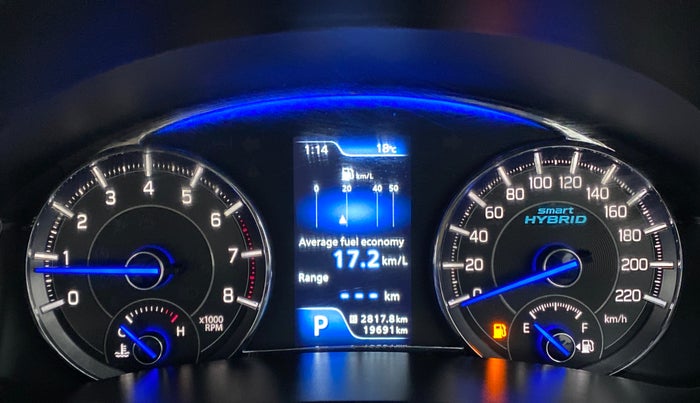 2019 Maruti Ciaz 1.5 ZETA VVT SHVS AT, Petrol, Automatic, 19,812 km, Odometer Image