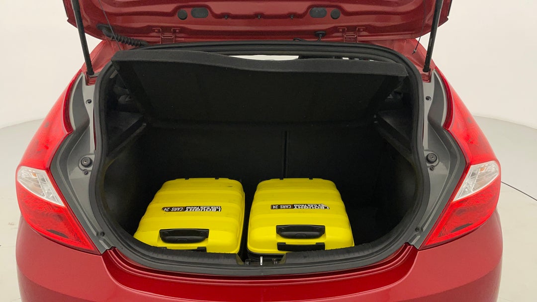 2018 Hyundai Accent Sport, Automatic, 139937 km, Boot Inside View with Luggage