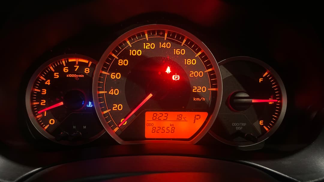 2018 Toyota Yaris Ascent, Automatic, 82558 km, Odometer View