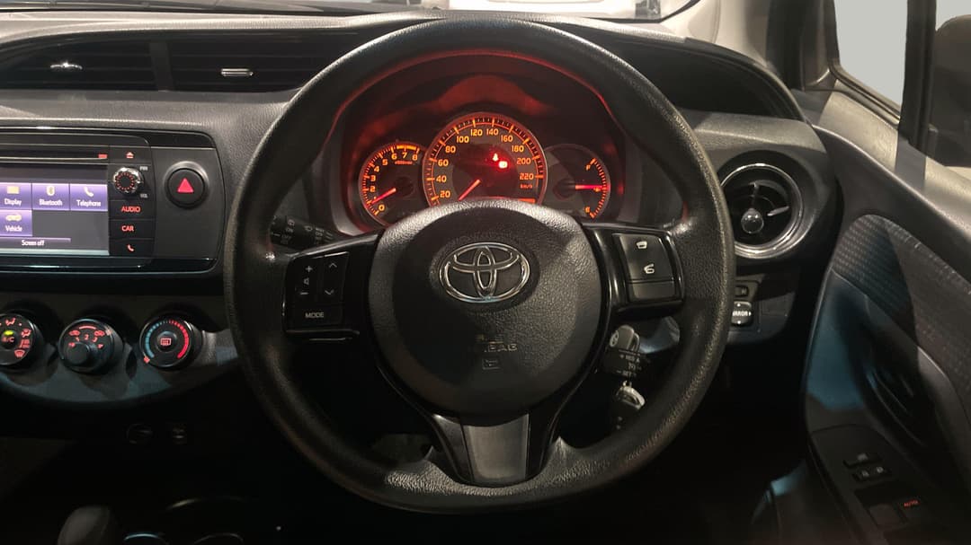 2018 Toyota Yaris Ascent, Automatic, 82558 km, Steering Wheel Close-up