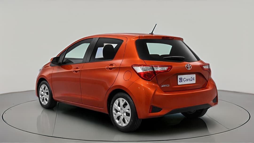 2018 Toyota Yaris Ascent, Automatic, 82558 km, Left Back Diagonal (45- Degree) View