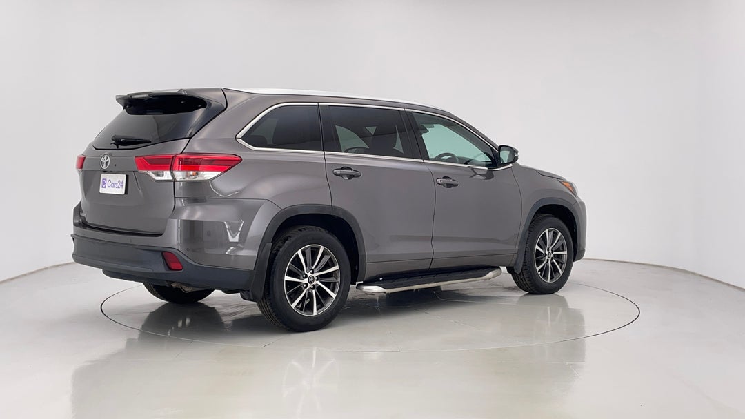2018 Toyota Kluger Gxl (4x2), Automatic, 113228 km, Right Back Diagonal (45- Degree) View