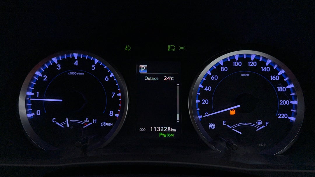 2018 Toyota Kluger Gxl (4x2), Automatic, 113228 km, Odometer View