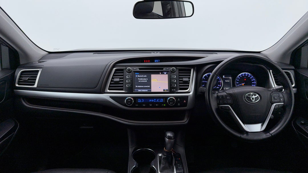 2018 Toyota Kluger Gxl (4x2), Automatic, 113228 km, Dashboard View