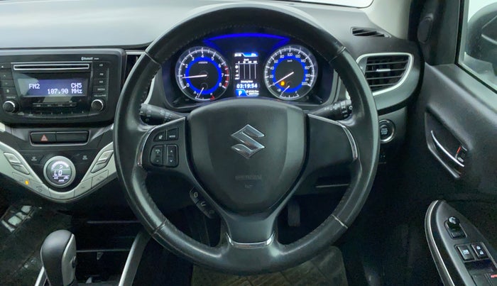 2016 Maruti Baleno ZETA 1.2 K12 CVT, Petrol, Automatic, 69,521 km, Steering Wheel Close Up