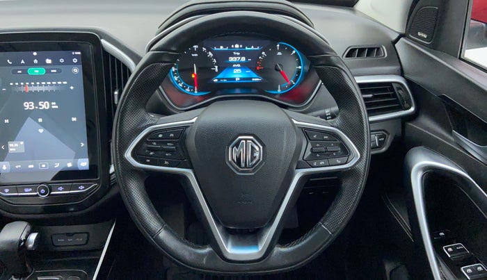 2020 MG HECTOR SHARP DCT PETROL, Petrol, Automatic, 9,371 km, Steering Wheel Close Up