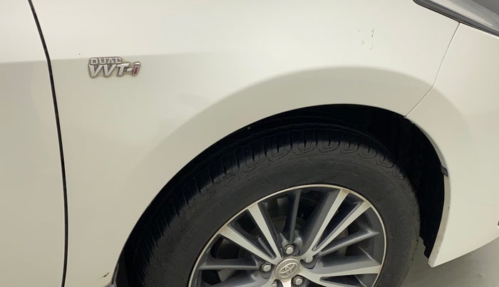 2018 Toyota Corolla Altis GL PETROL, Petrol, Manual, 97,088 km, Right fender - Minor scratches