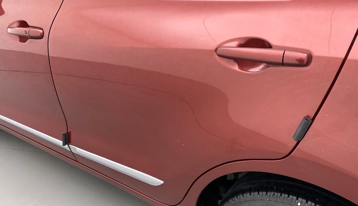 2017 Maruti Dzire ZXI PLUS AMT, Petrol, Automatic, 30,658 km, Rear left door - Slightly dented