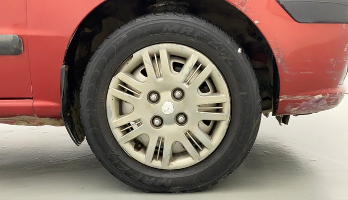 2012 Hyundai Santro Xing GL, Petrol, Manual, 64,437 km, Right Front Wheel