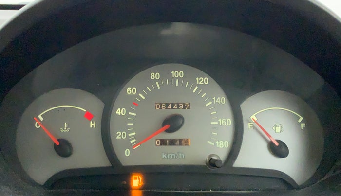 2012 Hyundai Santro Xing GL, Petrol, Manual, 64,437 km, Odometer Image
