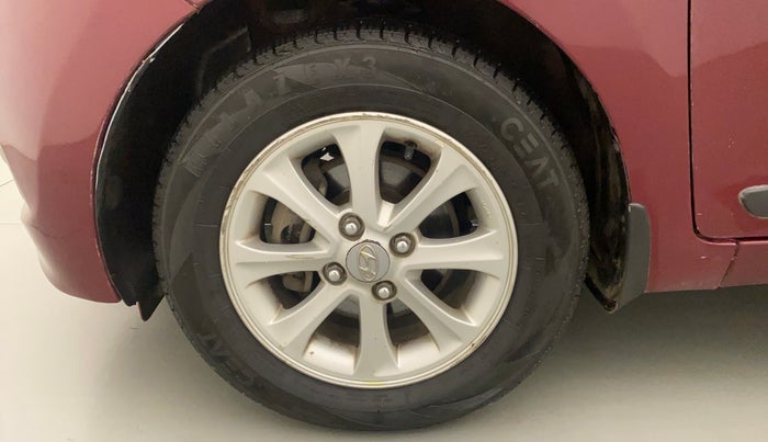 2015 Hyundai Grand i10 ASTA 1.2 KAPPA VTVT, Petrol, Manual, 73,037 km, Left Front Wheel