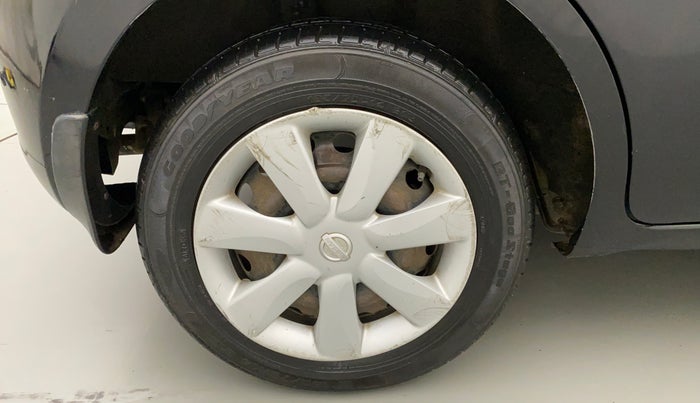 2012 Nissan Micra XL PETROL, CNG, Manual, 81,002 km, Right Rear Wheel