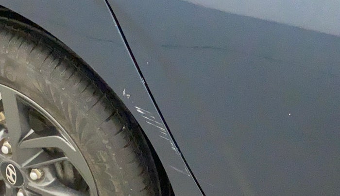 2019 Hyundai GRAND I10 NIOS SPORTZ AMT 1.2 KAPPA VTVT, Petrol, Automatic, 17,166 km, Right quarter panel - Minor scratches