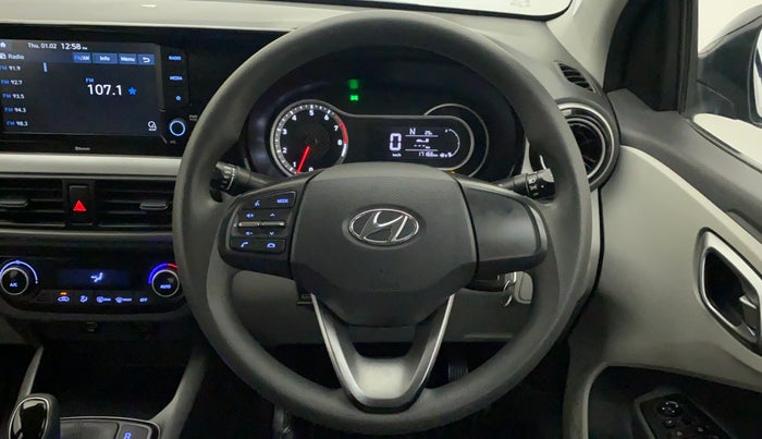 2019 Hyundai GRAND I10 NIOS SPORTZ AMT 1.2 KAPPA VTVT, Petrol, Automatic, 17,166 km, Steering Wheel Close Up