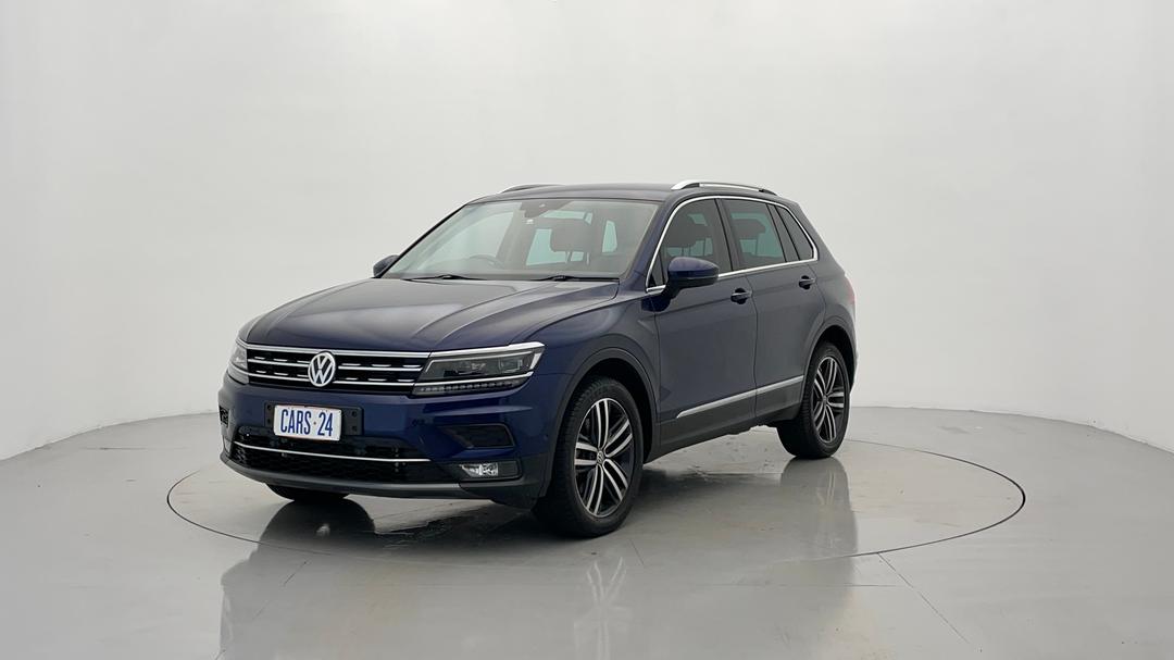 2020 Volkswagen Tiguan 162 Tsi Highline, Automatic, 98519 km, Left Front Diagonal (45- Degree) View