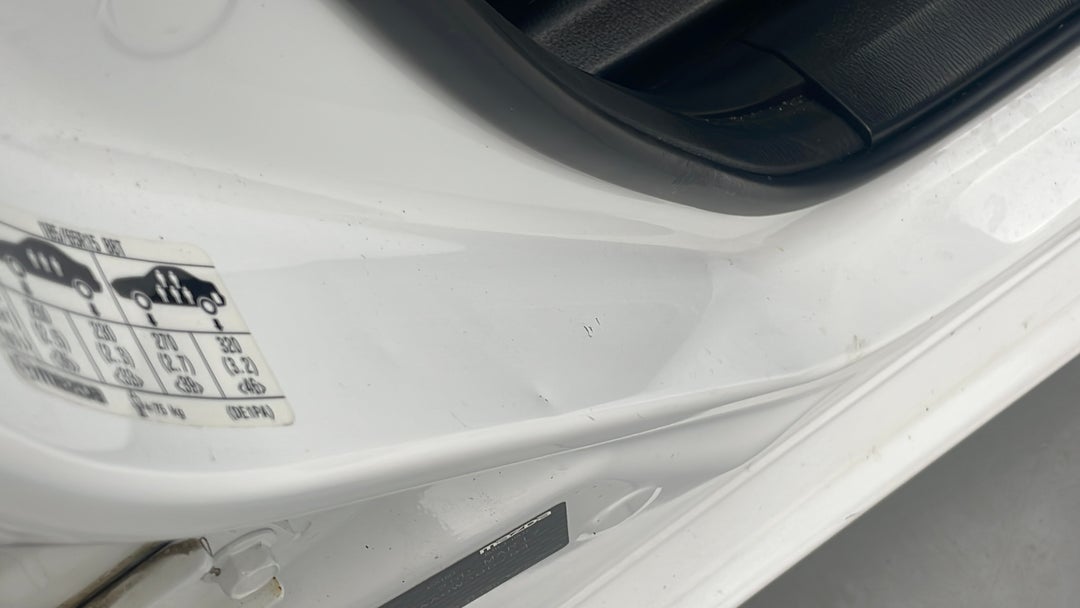 Door Sills Front RHS Dent