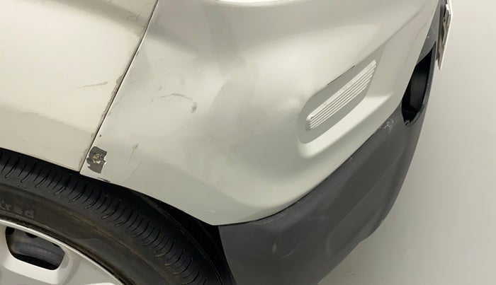 2021 Maruti S PRESSO VXI (O) CNG, CNG, Manual, 45,623 km, Front bumper - Paint has minor damage