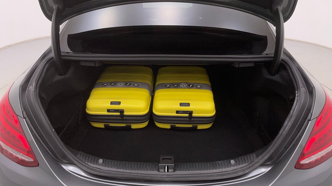 2016 Mercedes-benz C250 C250, Automatic, 85298 km, Boot Inside View with Luggage