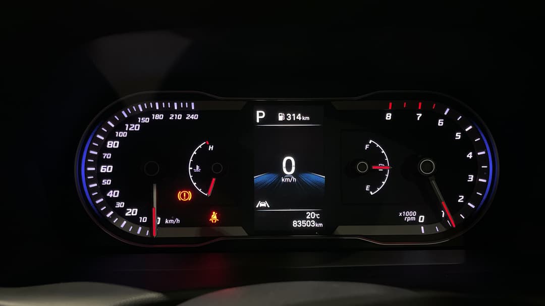 2022 Hyundai Tucson Elite (AWD), Automatic, 83503 km, Odometer View