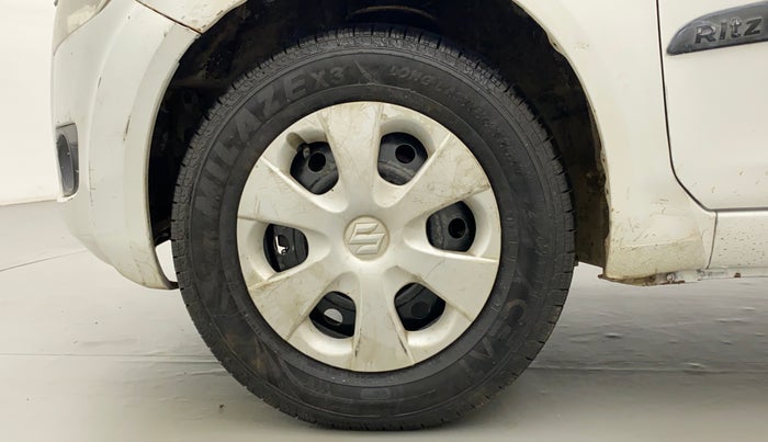 2012 Maruti Ritz VXI, Petrol, Manual, 44,382 km, Left Front Wheel