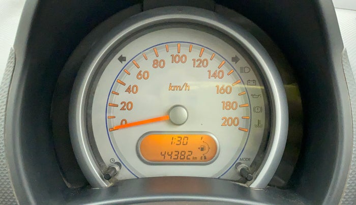 2012 Maruti Ritz VXI, Petrol, Manual, 44,382 km, Odometer Image