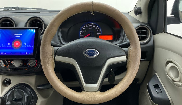 2016 Datsun Go Plus T, Petrol, Manual, 22,788 km, Steering Wheel Close Up