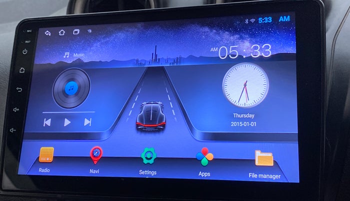 2016 Datsun Go Plus T, Petrol, Manual, 22,788 km, Infotainment system - Parking sensor not working