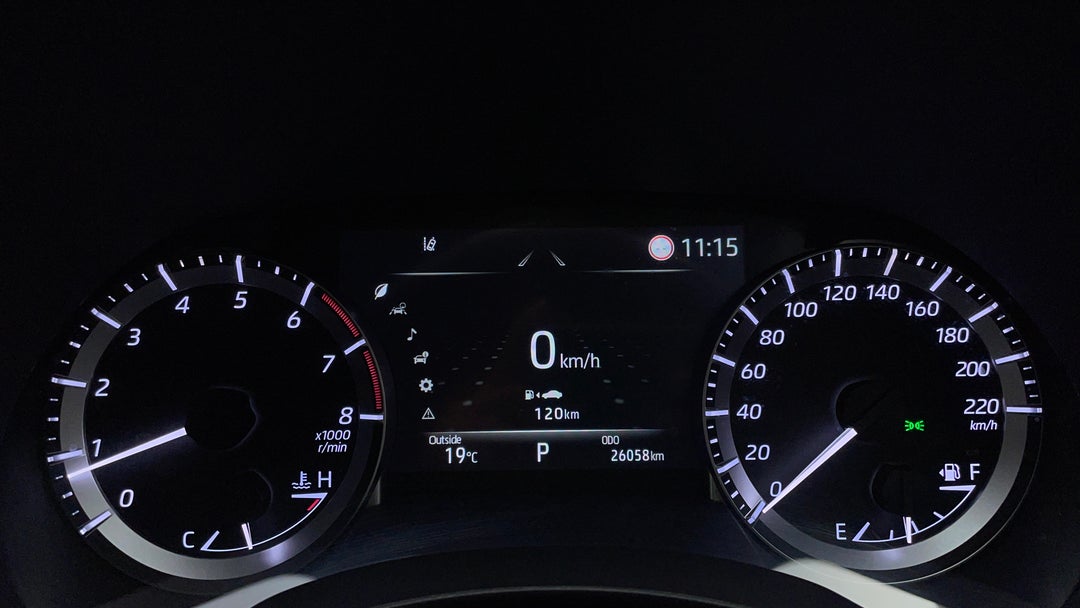 2022 Toyota Kluger Gxl Awd, Automatic, 26058 km, Odometer View