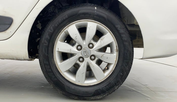 2014 Hyundai Xcent S 1.2 OPT, Petrol, Manual, 64,118 km, Left Rear Wheel