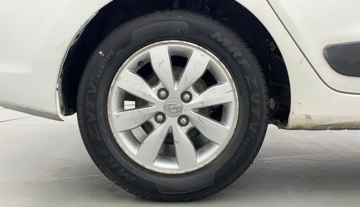 2014 Hyundai Xcent S 1.2 OPT, Petrol, Manual, 64,118 km, Right Rear Wheel