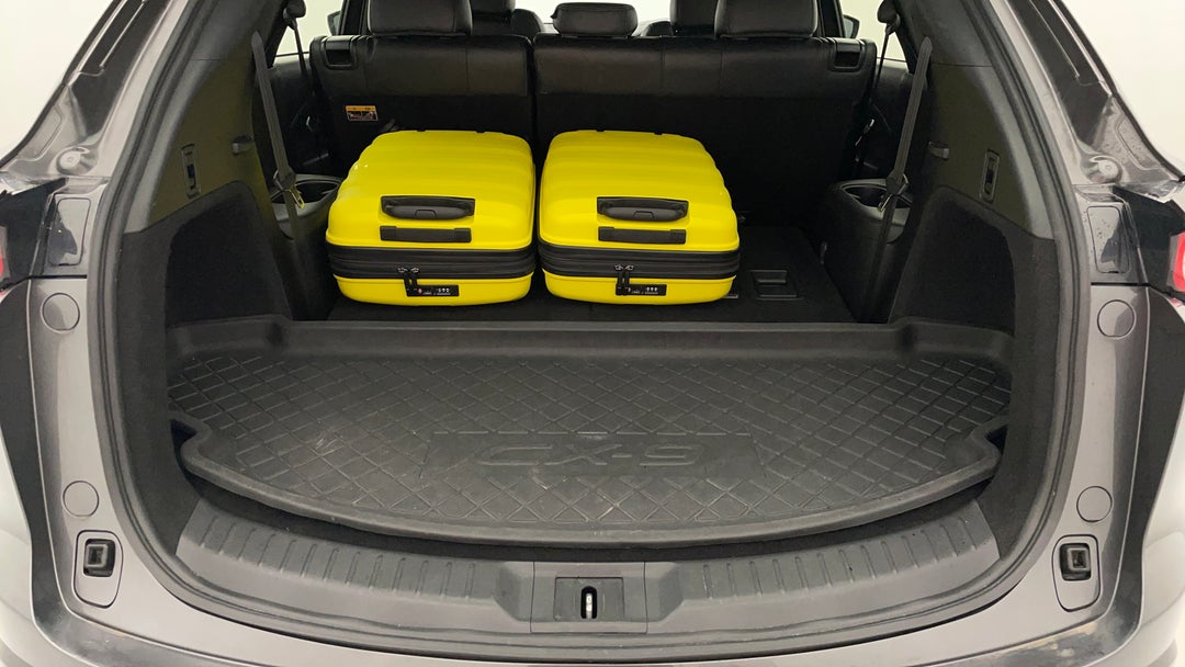 Boot Inside View with Luggage
