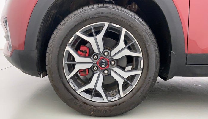2019 KIA SELTOS GTX+ 1.4 MT, Petrol, Manual, 13,171 km, Left Front Wheel