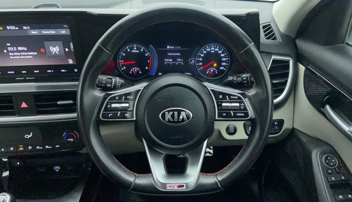 2019 KIA SELTOS GTX+ 1.4 MT, Petrol, Manual, 13,171 km, Steering Wheel Close Up