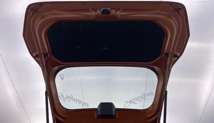 2020 Maruti New Wagon-R VXI 1.0, Petrol, Manual, 17,838 km, Boot Door Open