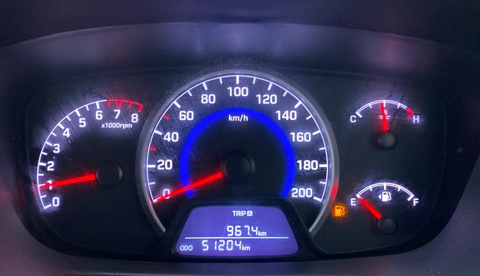 2018 Hyundai Grand i10 ASTA 1.2 VTVT, Petrol, Manual, 51,726 km, Odometer Image