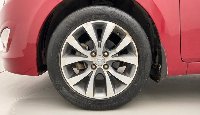 2017 Hyundai Verna 1.6 VTVT SX, Petrol, Manual, 85,902 km, Left Front Wheel