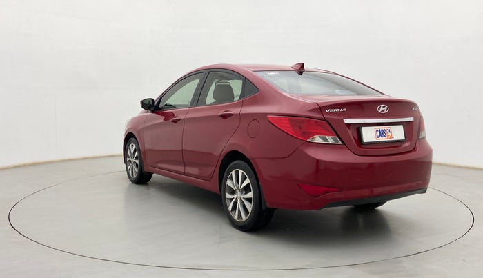 2017 Hyundai Verna 1.6 VTVT SX, Petrol, Manual, 85,902 km, Left Back Diagonal