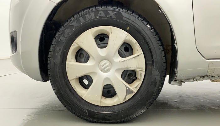 2012 Maruti Ritz VXI, Petrol, Manual, 1,03,174 km, Left Front Wheel