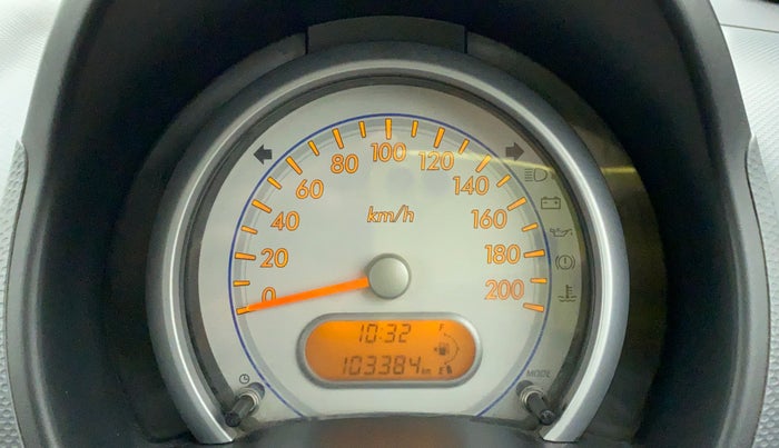 2012 Maruti Ritz VXI, Petrol, Manual, 1,03,174 km, Odometer Image