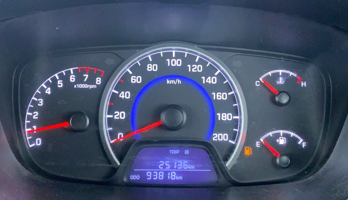 2017 Hyundai Grand i10 1.2 KAPPA SPORTZ (O), Petrol, Manual, 93,885 km, Odometer Image