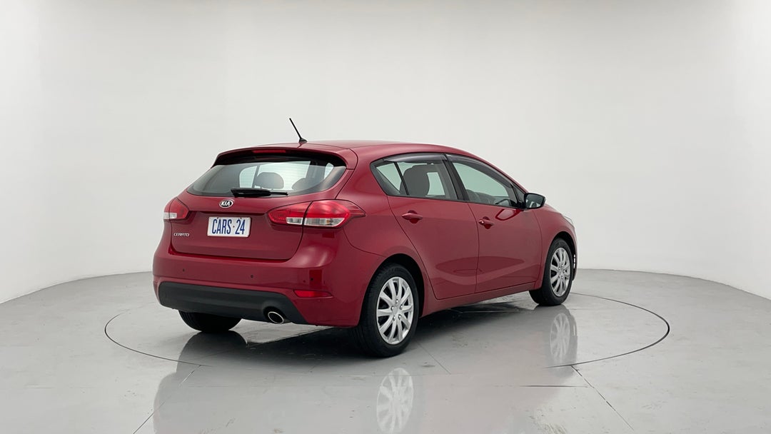 2018 Kia Cerato S, Automatic, 85813 km, Right Back Diagonal (45- Degree) View