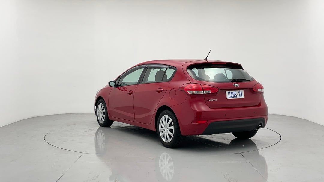 2018 Kia Cerato S, Automatic, 85813 km, Left Back Diagonal (45- Degree) View