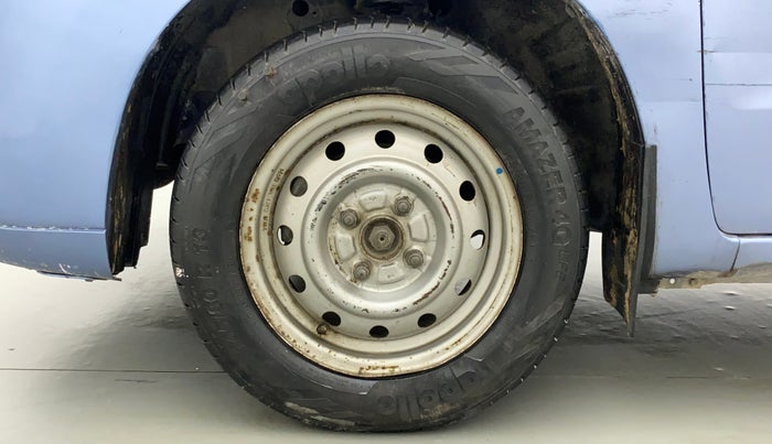 2010 Maruti Wagon R 1.0 LXI, Petrol, Manual, 86,967 km, Left Front Wheel