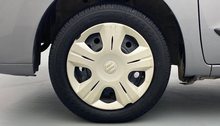 2012 Maruti Wagon R 1.0 VXI, Petrol, Manual, 32,013 km, Left Front Wheel