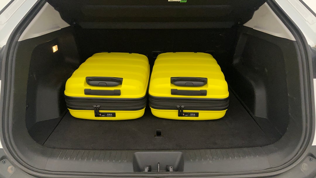 Boot Inside View with Luggage