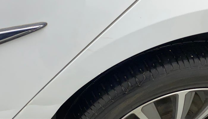 2019 Maruti Ciaz ALPHA DIESEL 1.5, Diesel, Manual, 55,388 km, Left quarter panel - Slightly dented