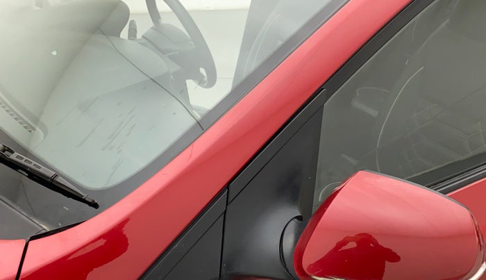 2014 Hyundai Xcent SX 1.2 (O), Petrol, Manual, 49,001 km, Left A pillar - Minor scratches